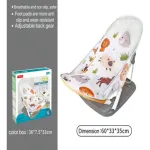 Silla Mecedora Plegable Para Baño Bebe Pileta Bañera Color Blanco