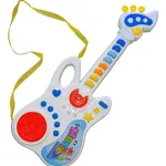 Guitarra Para Niños Juguete Instrumento Musical Luz Y Sonido