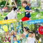 Burbujero Automático Pistola Juguete De Burbujas Con Luz Color Verde