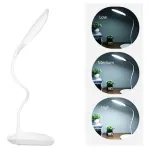 Lampara De Mesa Usb Velador Escritorio Luz Led Blanca