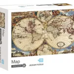 Puzzle 1000 Pzs Mapamundi Antiguo 88319 1979870 Shine