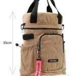 Bolso Matero Puffer Correa Mochila Matera Porta Termo Mate
