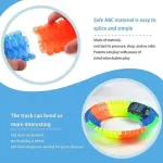 Pista Luminosa Flexible 56 Piezas 1 Auto Luminoso Color