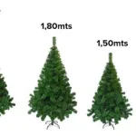 Árbol De Navidad Tradicional Expreso Polar Tronador De Lujo De 1.8m Verde