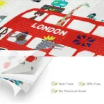 Alfombra Antigolpes Plegable Bebes Reversible 180x200cm