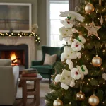 Adornos Navideños Colgante De Paño Navidad