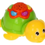 Tortuga Musical Proyector Para Bebés Con Luz Y Sonido