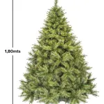 Arbol De Navidad Ciprés 1,80 Mts Tope De Gama Ultra Frondoso