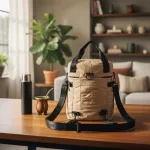 Bolso Matero Puffer Correa Mochila Matera Porta Termo Mate