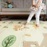 Alfombra Antigolpes Plegable Bebes Reversible 150x200cm