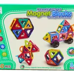 Bloques Magneticos Con Imanes Didacticos 60 Piezas