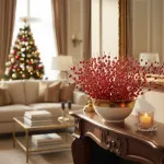 Ramas Espiga Adorno Navideño Deco Navidad 72cm Pack X5