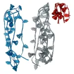 Collar 1.50 Mts Adornos Navideños Para Arbol De Navidad