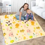 Alfombra Antigolpes Plegable Bebes Reversible 150x200cm