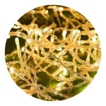 Cortina De Luces Led Lluvia X100 Navidad Fria + Calida