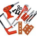 Kit Herramientas De Juguete 18 Piezas Con Caja Infantil