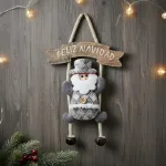 Adorno Colgante Para Puerta Decoración Navideña Deco Navidad