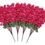 Flores Artificiales Ramo Vara Cerezos Decoracion Pack X4