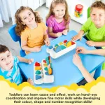 Set De Juego Y Centro De Actividades Juguete De Botones Bebe