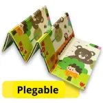 Alfombra Antigolpes Plegable Bebes Reversible 180x200cm