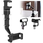 Soporte Celular Auto Espejo Retrovisor Giratorio 360°