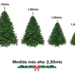 Árbol De Navidad Tradicional Expreso Polar Montañes Deluxe De 1.5m Verde Oscuro