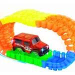 Pista Luminosa Flexible 56 Piezas 1 Auto Luminoso Color