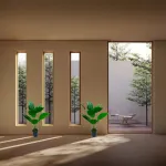 Jardin Vertical Artificial Planta P/ Maceta X5u Diseño
