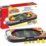 Juego De Mesa Flipper 2 En 1 Hockey De Aire Tejo Y Pinball