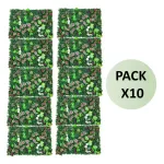 Jardín Vertical Artificial Flores Interior Exterior X10udes