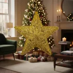 Adorno Navideño Estrella Colgante 30cm Decoración Navidad