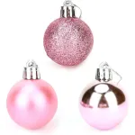 Adornos De Navidad Set Esferas Navideñas 4cm X48 Decoración