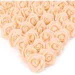 Mini Rosas Flores Artificiales Decoracion Pack X200