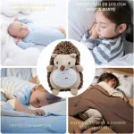 Peluche Erizo Con Luz Y Música Juguete Proyector Giratorio