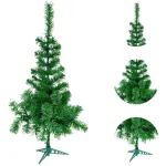 Arbol De Navidad Pino Arbolito Aleman 1,50 Mts Con Base Plastica Decorativo