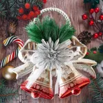 Campanas Navidad 24cm Decoracion Navideña Adornos Para Arbol