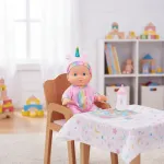 Muñeco Bebe Bebote Luna Infantil 22cm Con Pijamas Cute Baby