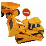 Set De Construcción Machines X3 Juguete De Maquinas Viales