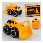 Camion De Construccion Mega Baby Excavadora Friccion Chico Color Amarillo