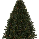 Árbol De Navidad Alpino 1.5mts Base Metálica Color Verde