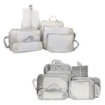 Organizador De Valija Set X6 Neceser De Viaje Estuche Avión