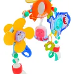 Móvil Para Bebés Love 4090 Cuna Musical Multiuso Encastre Universal Color Bichitos