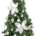 Arbol Navidad Tronador Slim Verde 1,20mt + Kit Decoracion