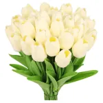 Tulipan Artificial Flores Artificiales Decoracion Ramo X10