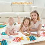 Alfombra Antigolpes Plegable Bebes Reversible 180x200cm