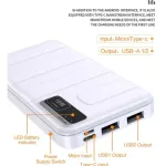Cargador Portatil Carga Rapida Usb 10000 Mah Power Bank