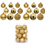 Bolas De Navidad 6cmx40u Esfera Adornos Navideños Decoración