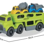 Camion Mosquito Juguete Con 2 Autitos De Construcción