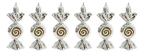 Producto Adornos Navidad Caramelos Colgante Navideño Decoración X2 Imagen