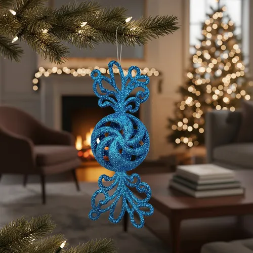 Producto Adorno Colgante Caramelos X2 Decoracion Arbol De Navidad Imagen